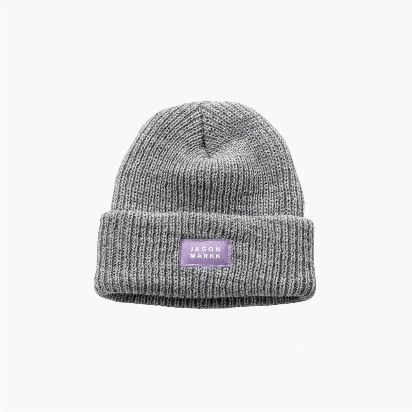CUFF KNIT BEANIE GREY HEATHER