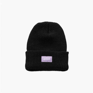 CUFF KNIT BEANIE BLACK