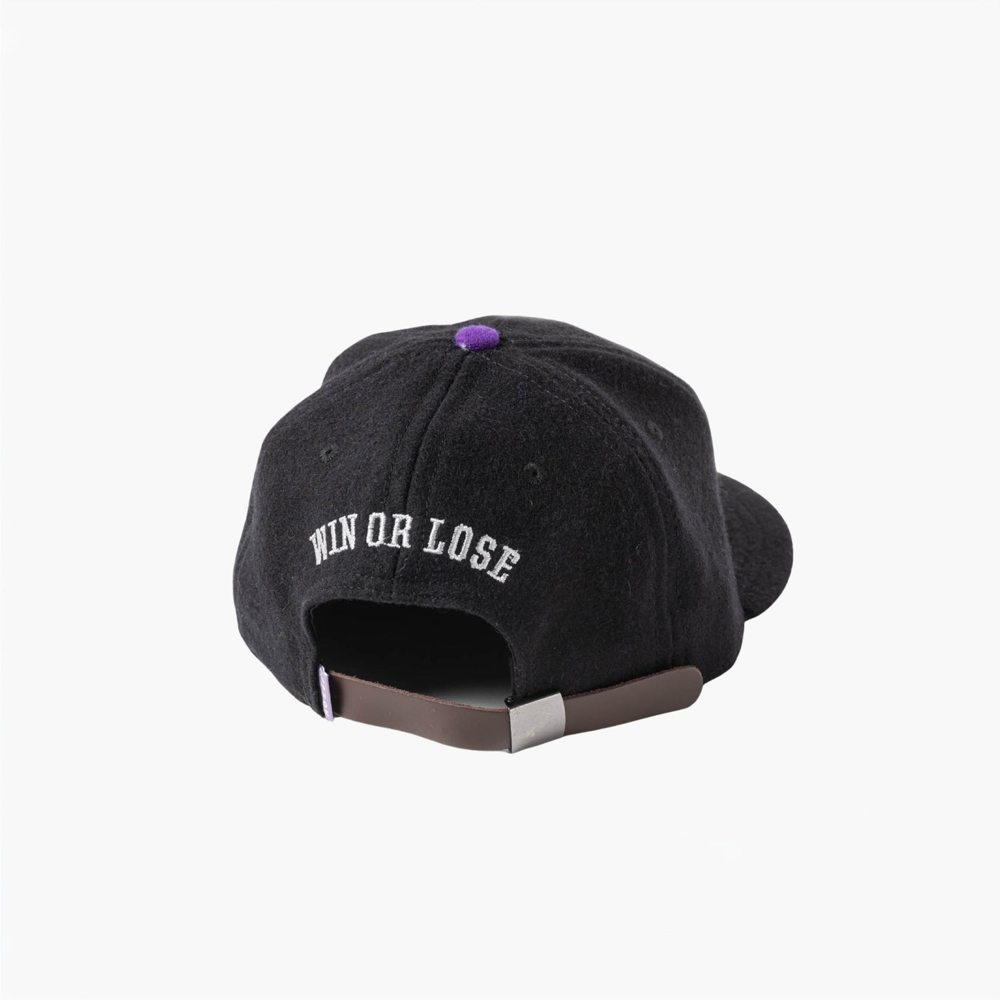 EBETTS FIELD WOOL BALL CAP BLACK