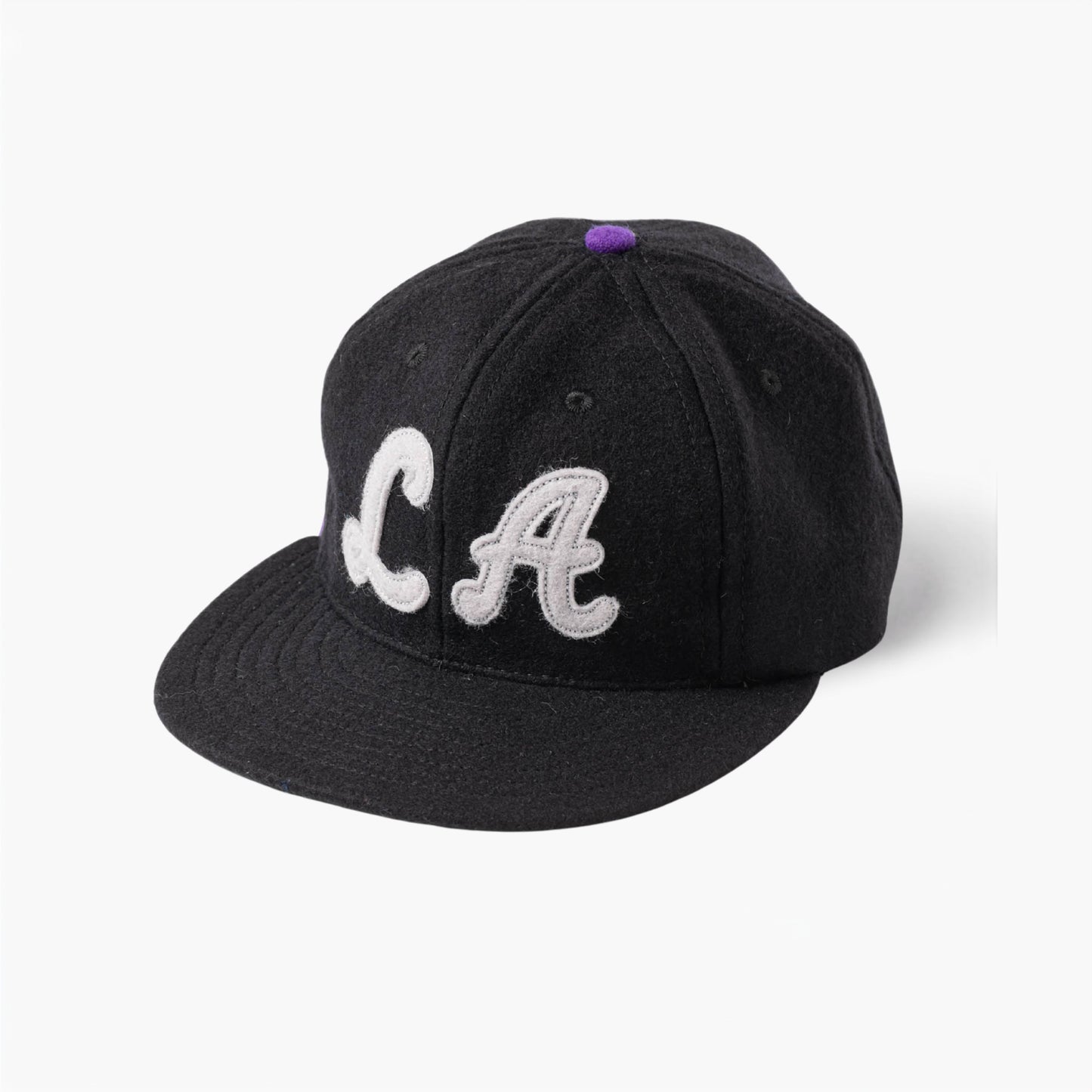 EBETTS FIELD WOOL BALL CAP BLACK