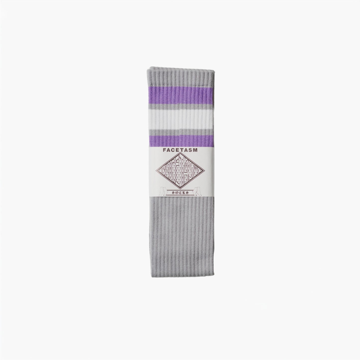 FACETASM x JASON MARKK SKATER SOCKS GRAY