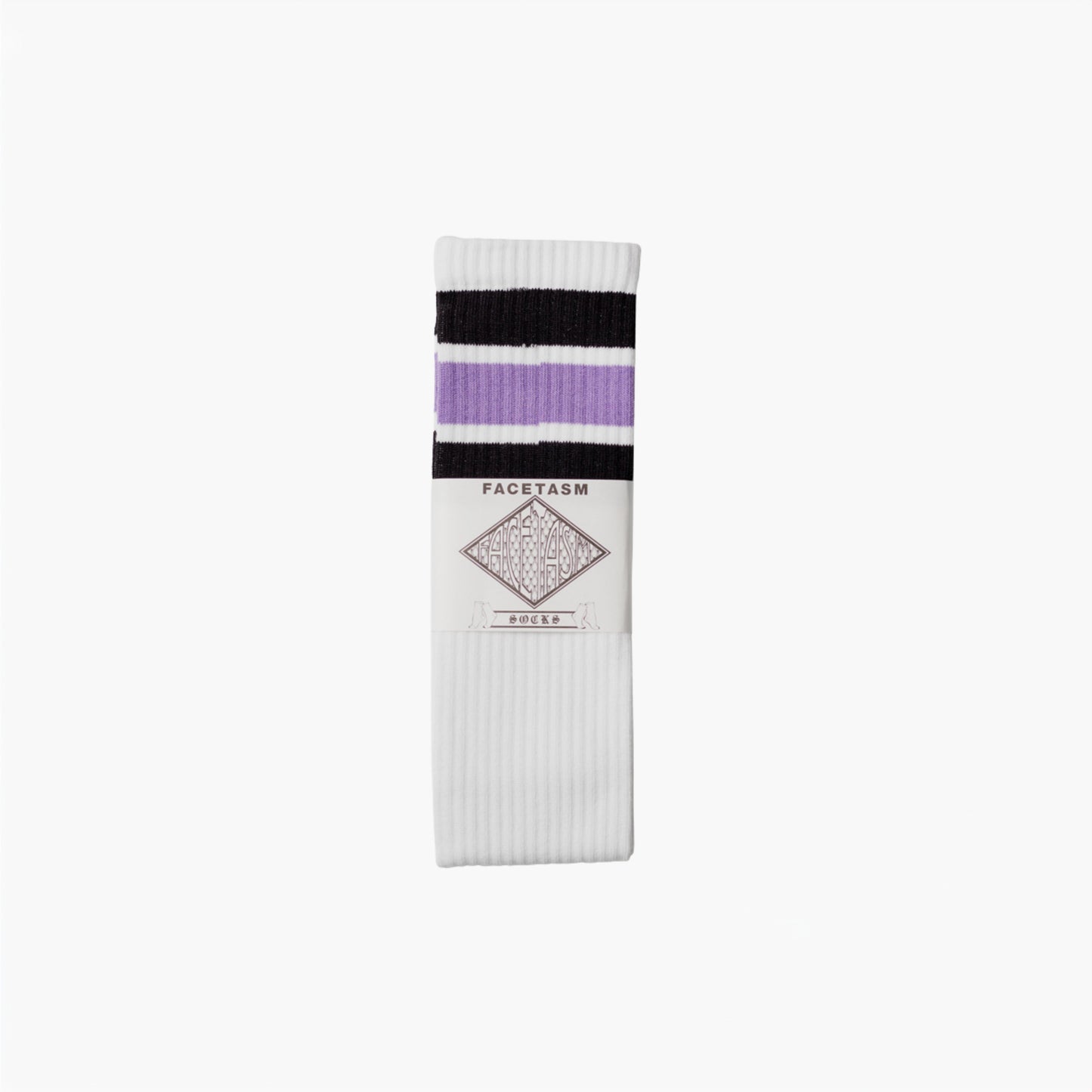 FACETASM x JASON MARKK SKATER SOCKS WHITE