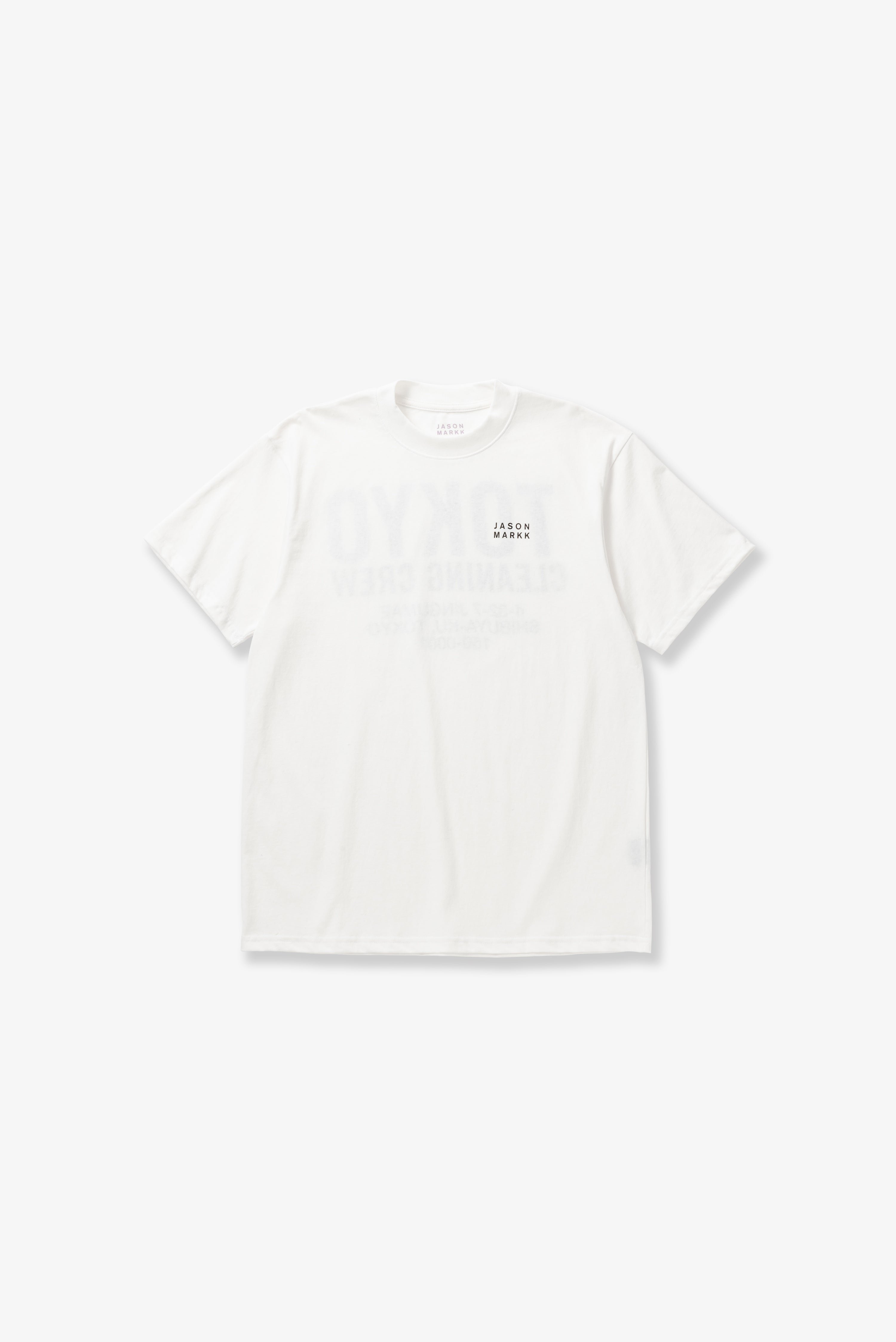 JASON MARKK TOKYO CLEANING CREW SS TEE WHITE – Jason Markk Tokyo