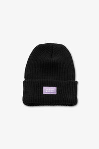 CUFF KNIT BEANIE BLACK