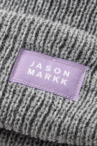 CUFF KNIT BEANIE GREY HEATHER