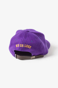 EBETTS FIELD WOOL BALL CAP PURPLE