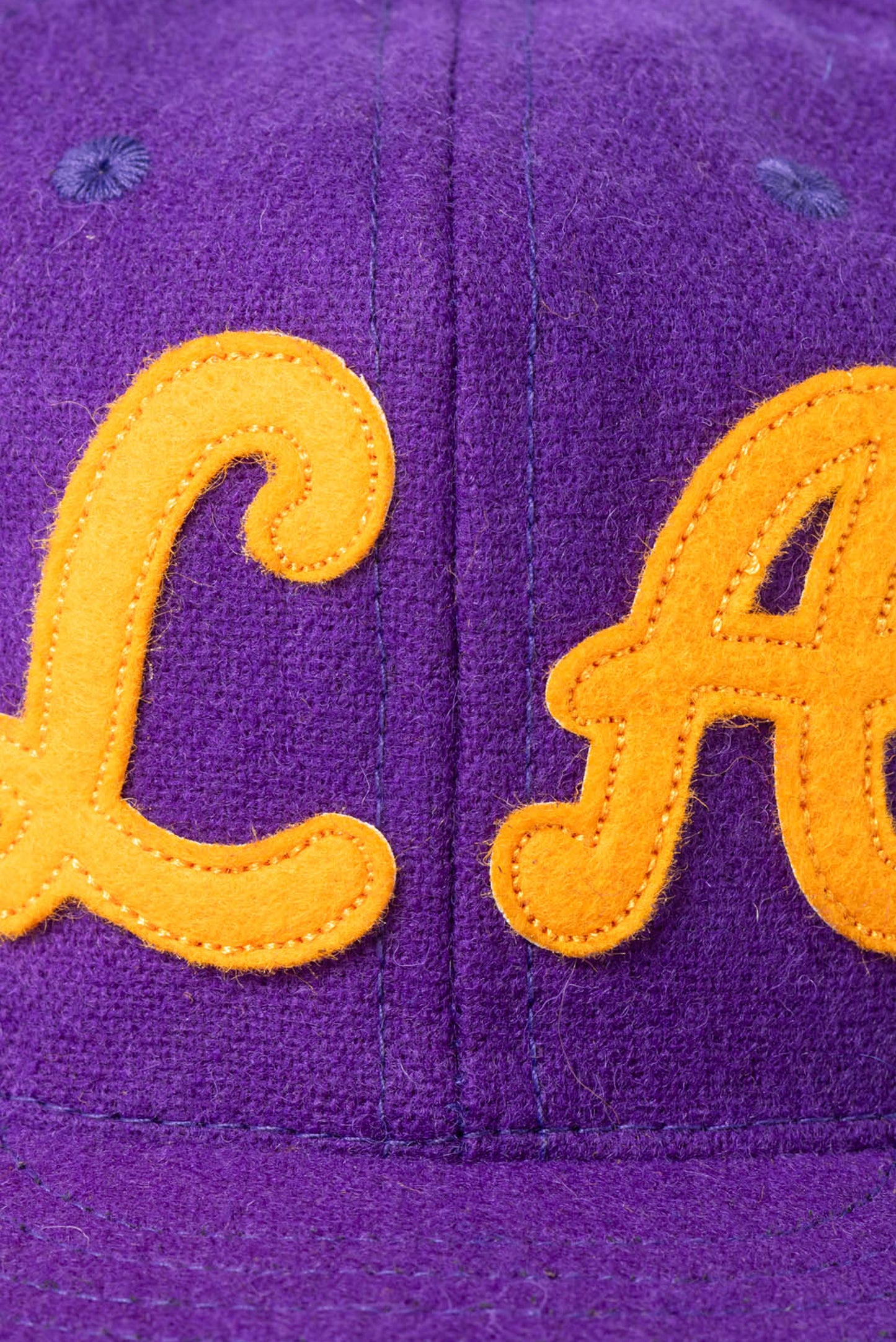 EBETTS FIELD WOOL BALL CAP PURPLE